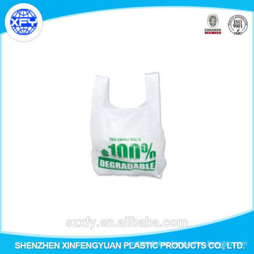 Manufacturer Side Gusset Shopping Plastic PE T-Shirt Bag